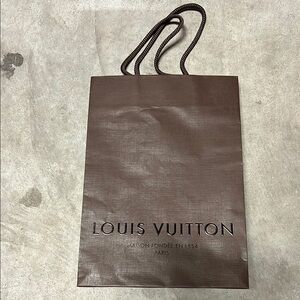Louis Vuitton Brown Shopping Bag